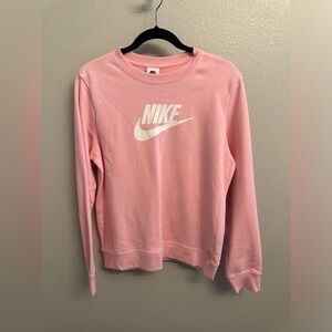 NEW Nike Pink Crewneck Sweater